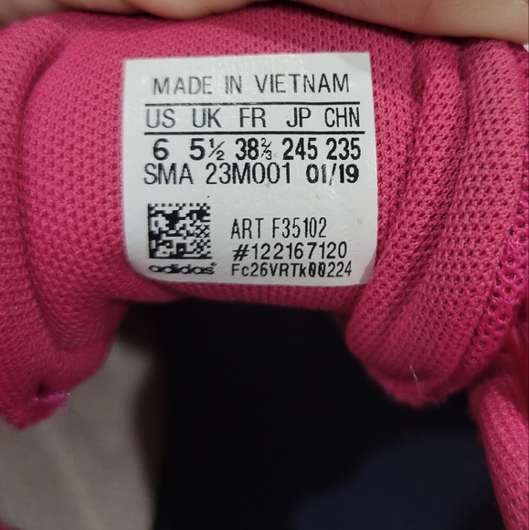 Adidas Cloudfoam Women's Sneakers Size 6 - Picture 5 of 11